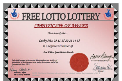 LOTERIA INTERNACIONAL