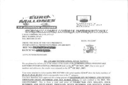 EURO MILLION LOTERIA