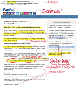 Paypal Email Scam