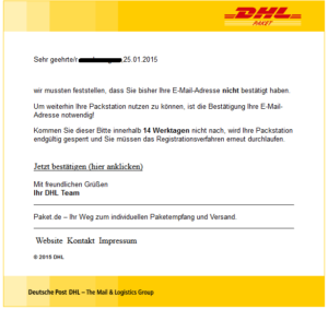 DHL Scam