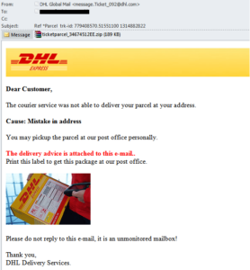 DHL Scam