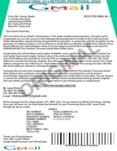 Google Winning Notification 5 3