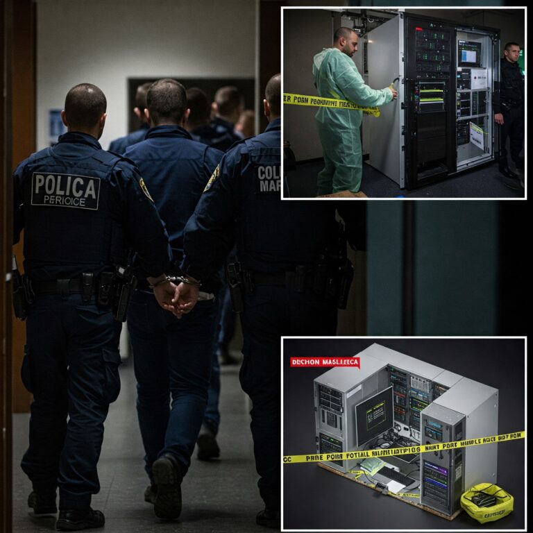 Image depicting the extradition of Liridon Masurica and the disruption of BlackDB.cc.