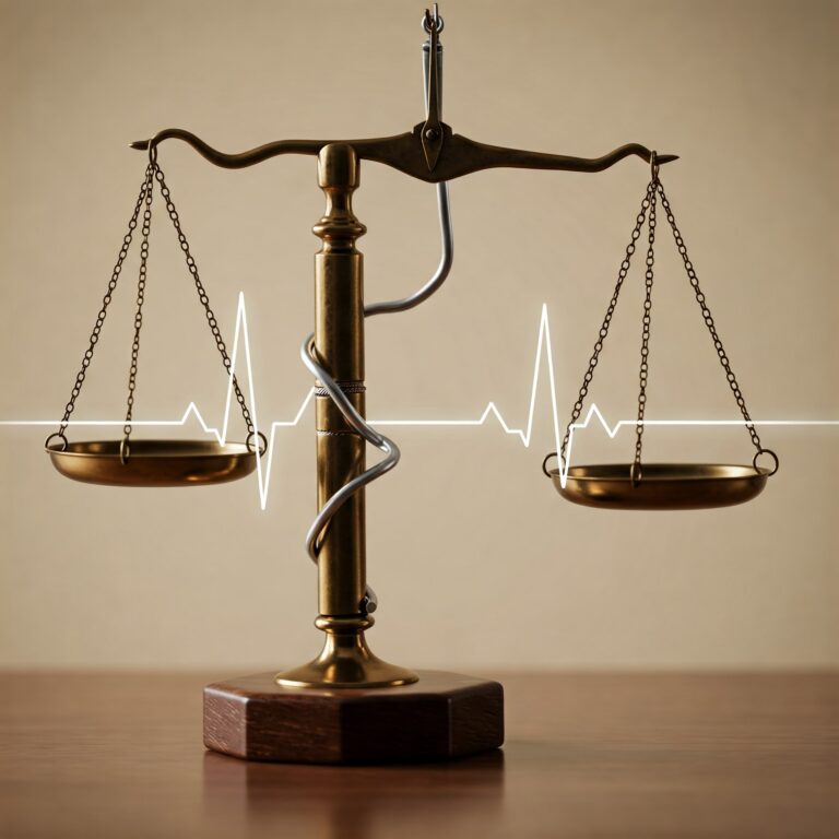 Abstract image representing the conviction of a Louisiana nurse practitioner for telehealth and DME Medicare fraud.