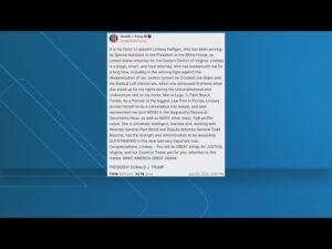 lindsey halligan named u s attor